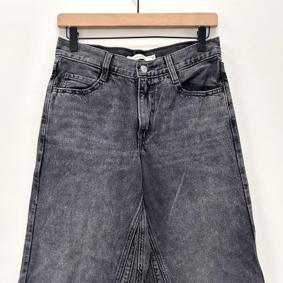 Levi’s ‘94 Baggy Wide Leg Jeans in Where’s My Phone Charcoal Washed Black sz 26 - Picture 4 of 13